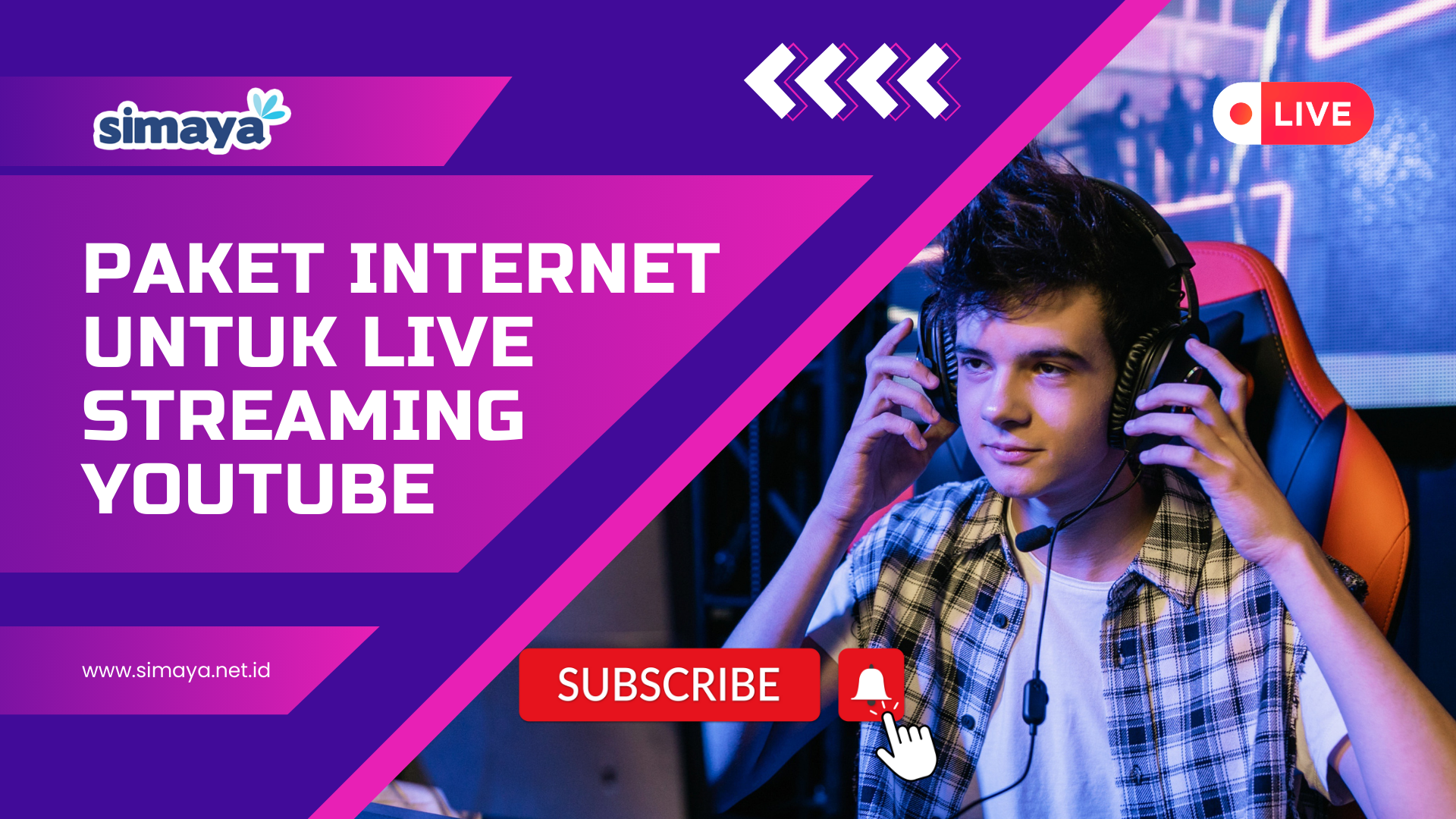 Paket Internet StarBiz Solusi Tanpa Batas untuk Live Streaming YouTube