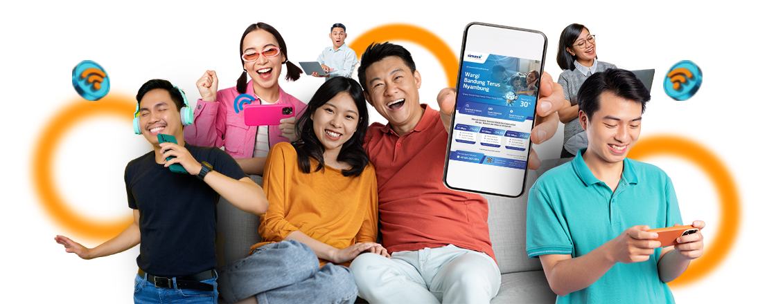 Simaya Internet Rumah Pilihan Sony Setiadi