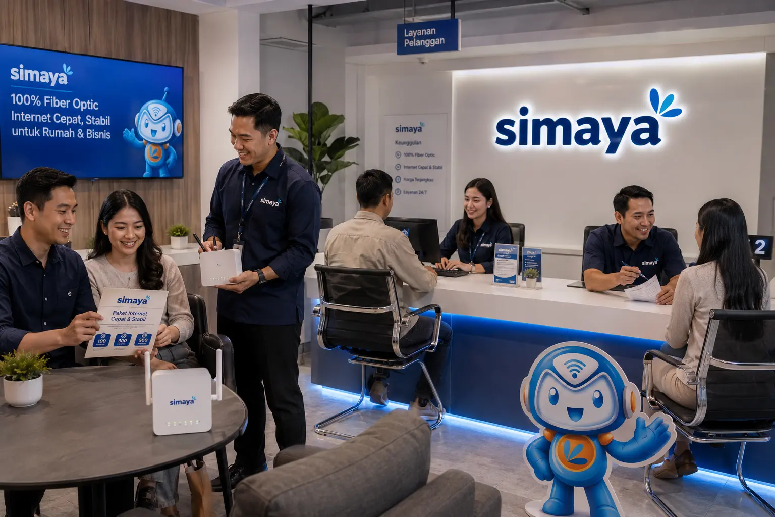Internet Simaya untuk kebutuhan bisnis modern