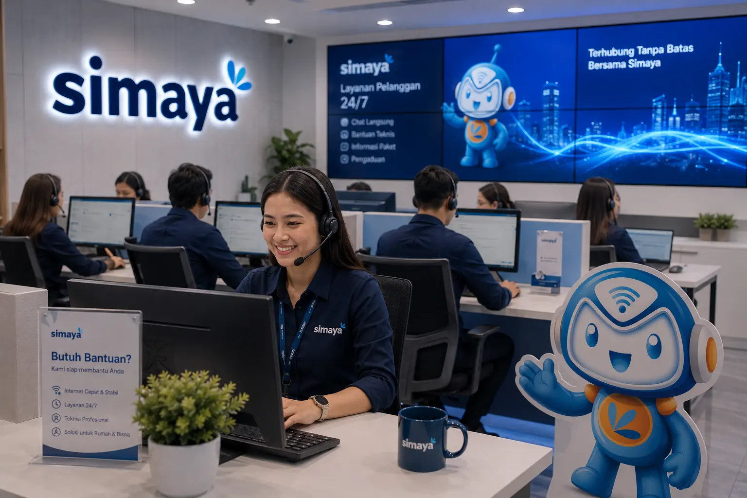 Layanan pelanggan profesional Simaya