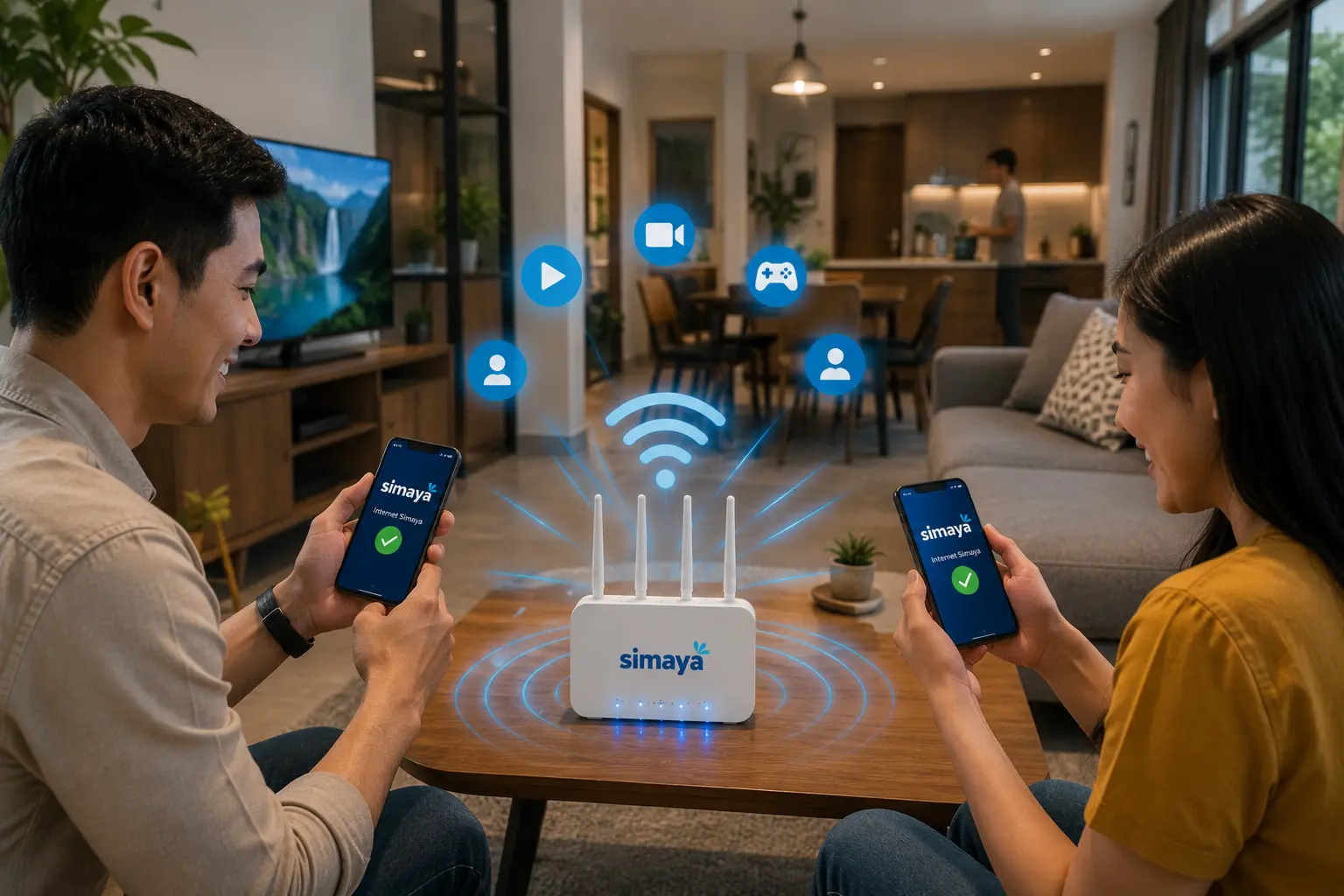 Posisi router yang tepat untuk sinyal WiFi lebih kuat