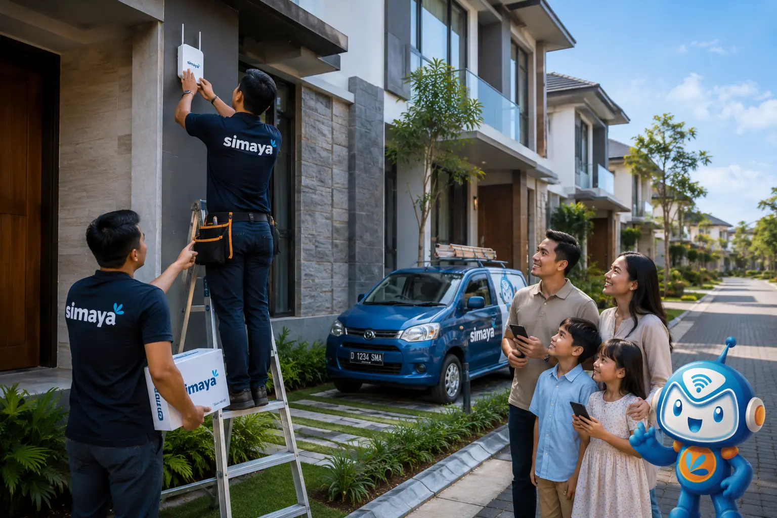 Kebutuhan WiFi rumah di Bandung