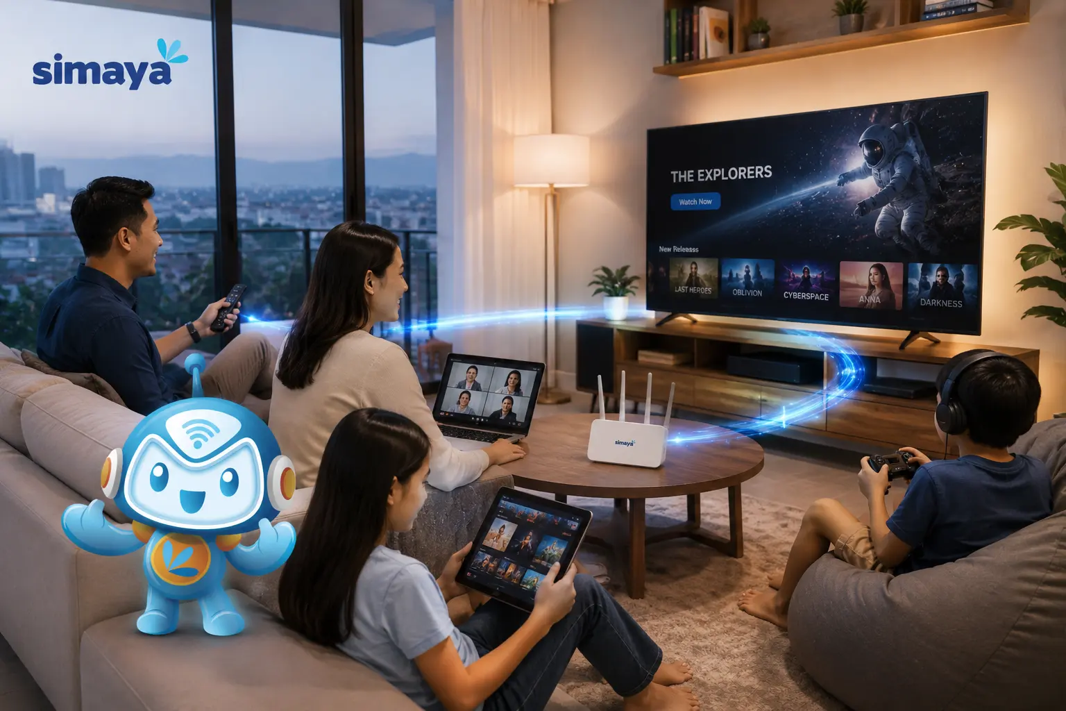 WiFi stabil untuk rumah di Bandung