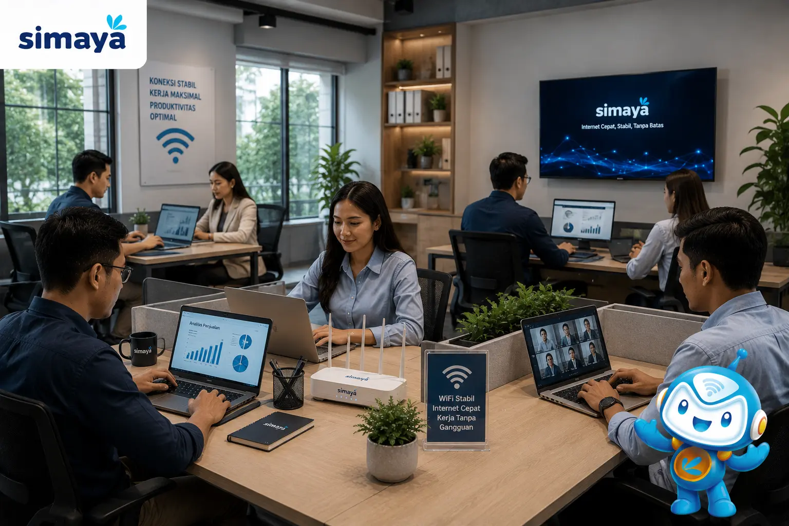 Instalasi WiFi kantor Bandung