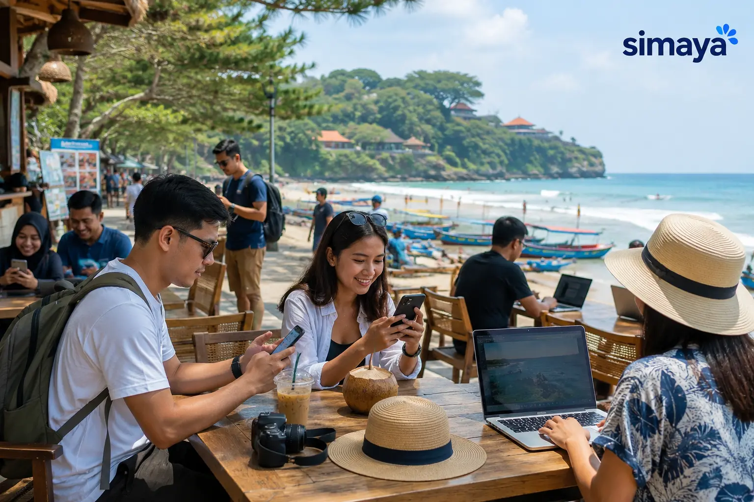 Aktivitas digital masyarakat Pangandaran