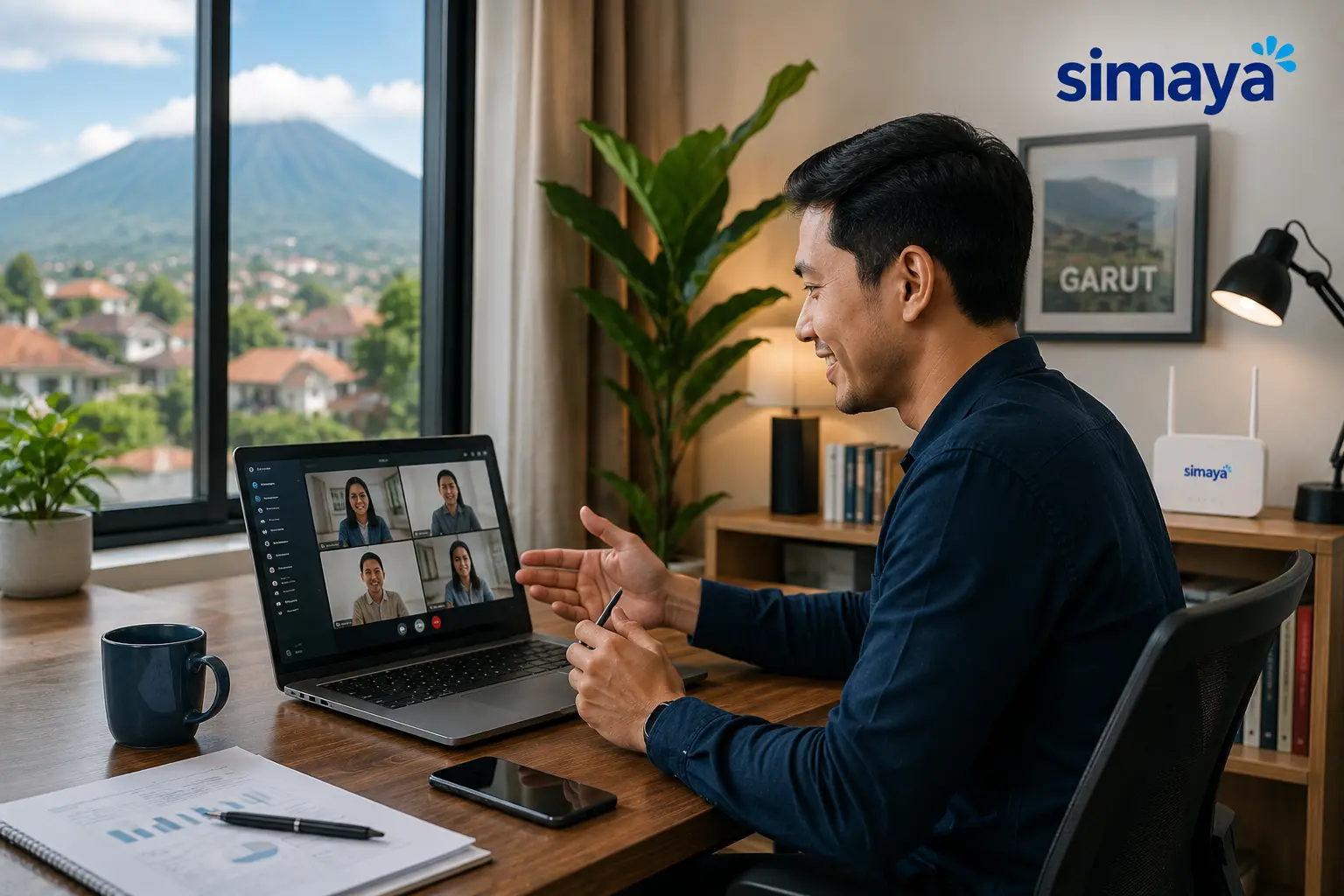 Internet rumah untuk Work From Home di Garut