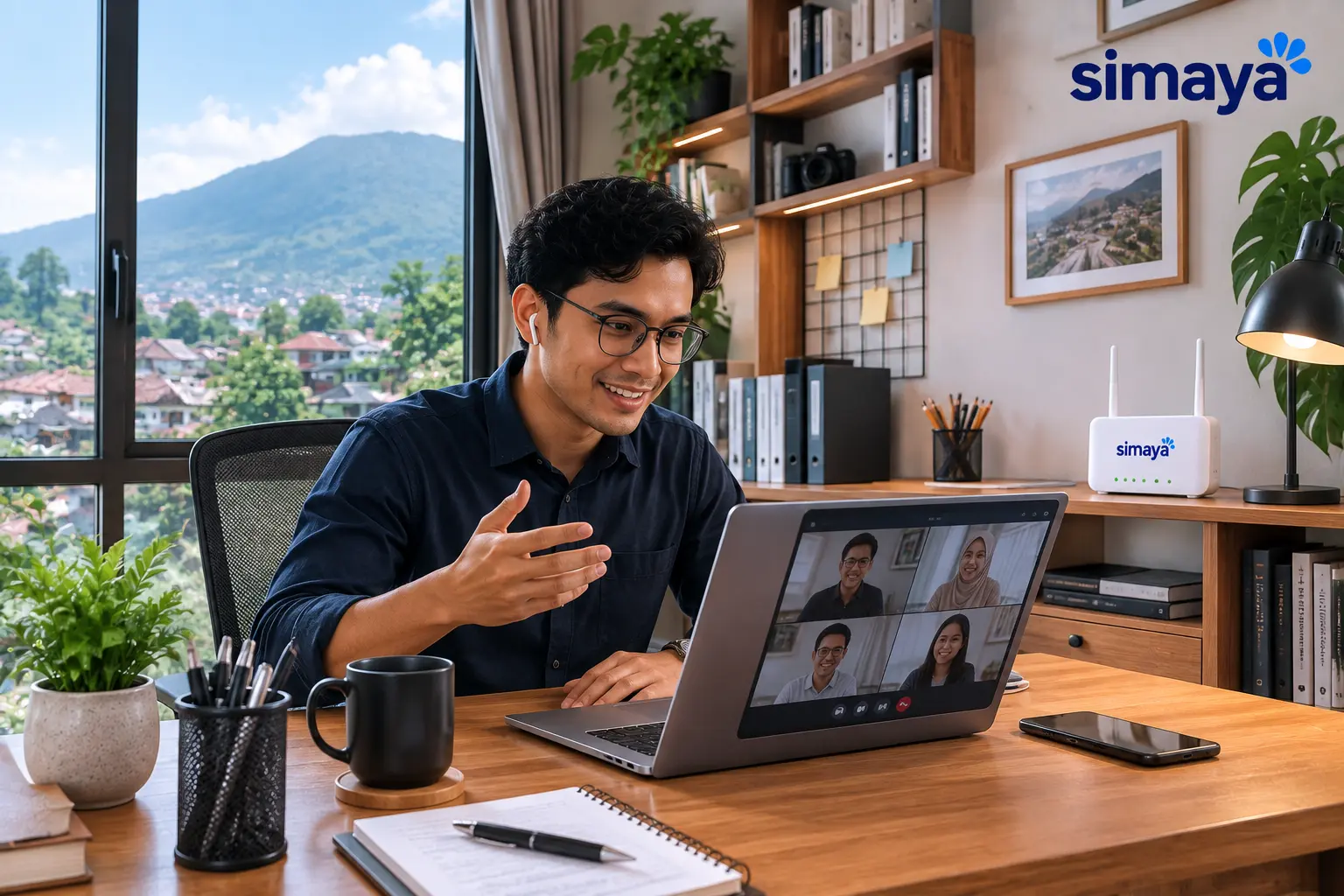 Internet stabil untuk work from home di Garut Kota