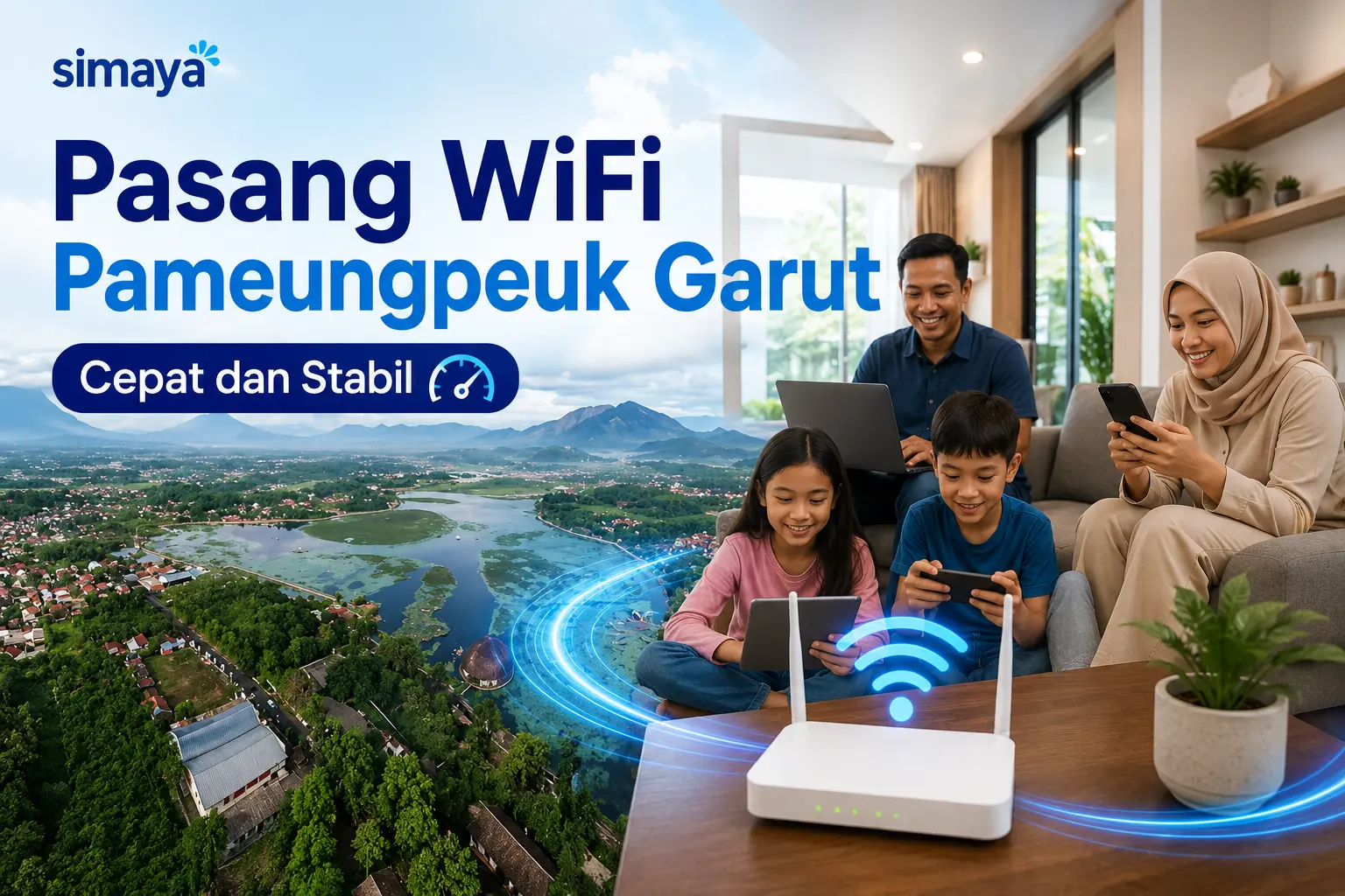 Pasang WiFi Pameungpeuk Garut untuk rumah dan usaha