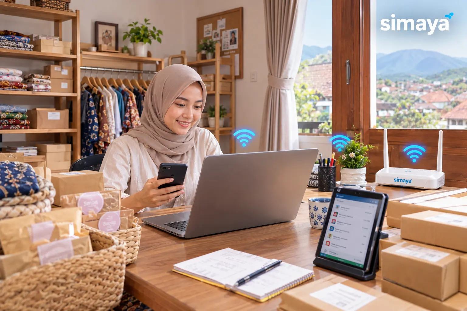 WiFi Wanaraja untuk UMKM dan usaha rumahan
