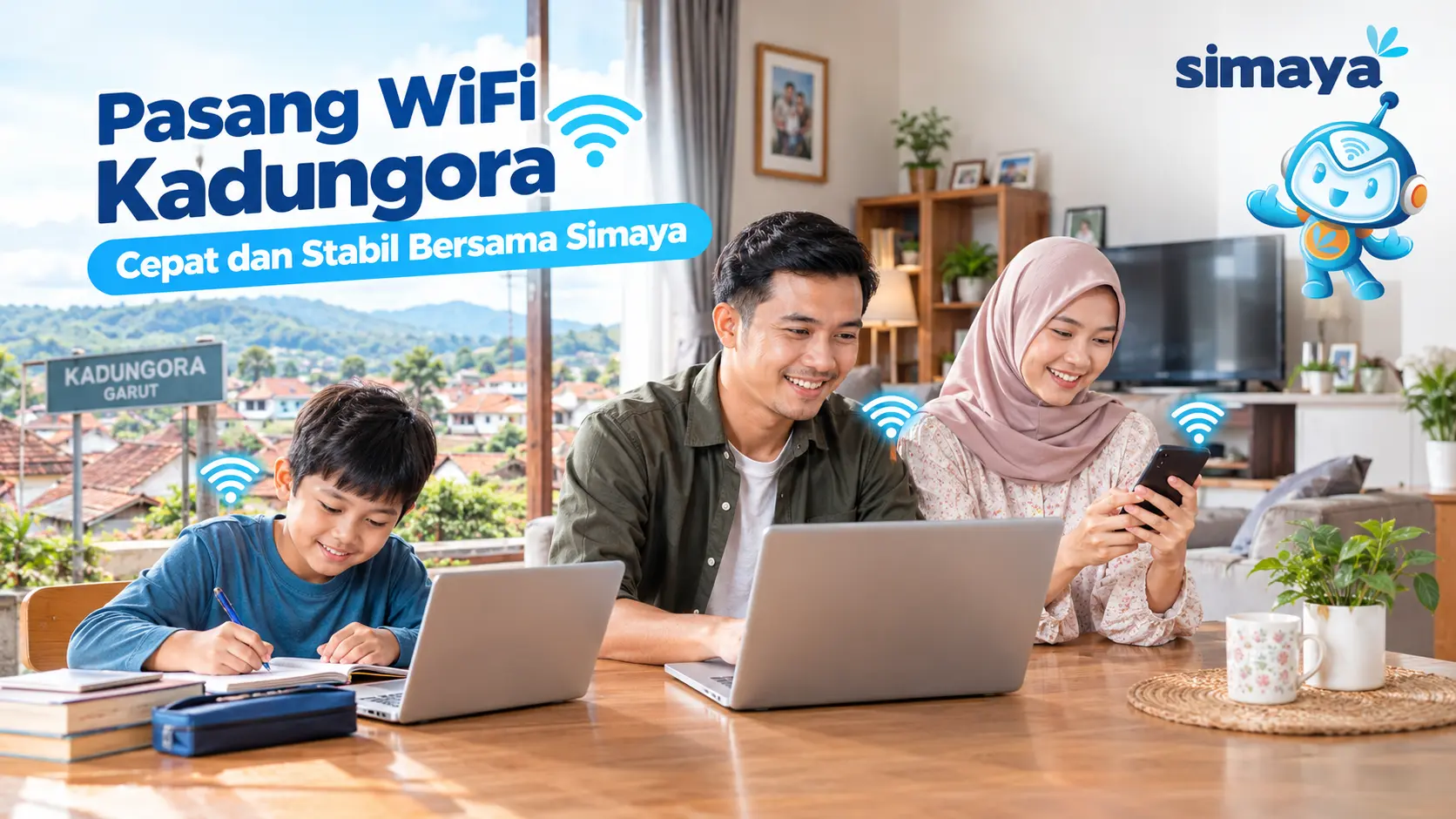 Pasang WiFi Kadungora untuk kebutuhan internet rumah